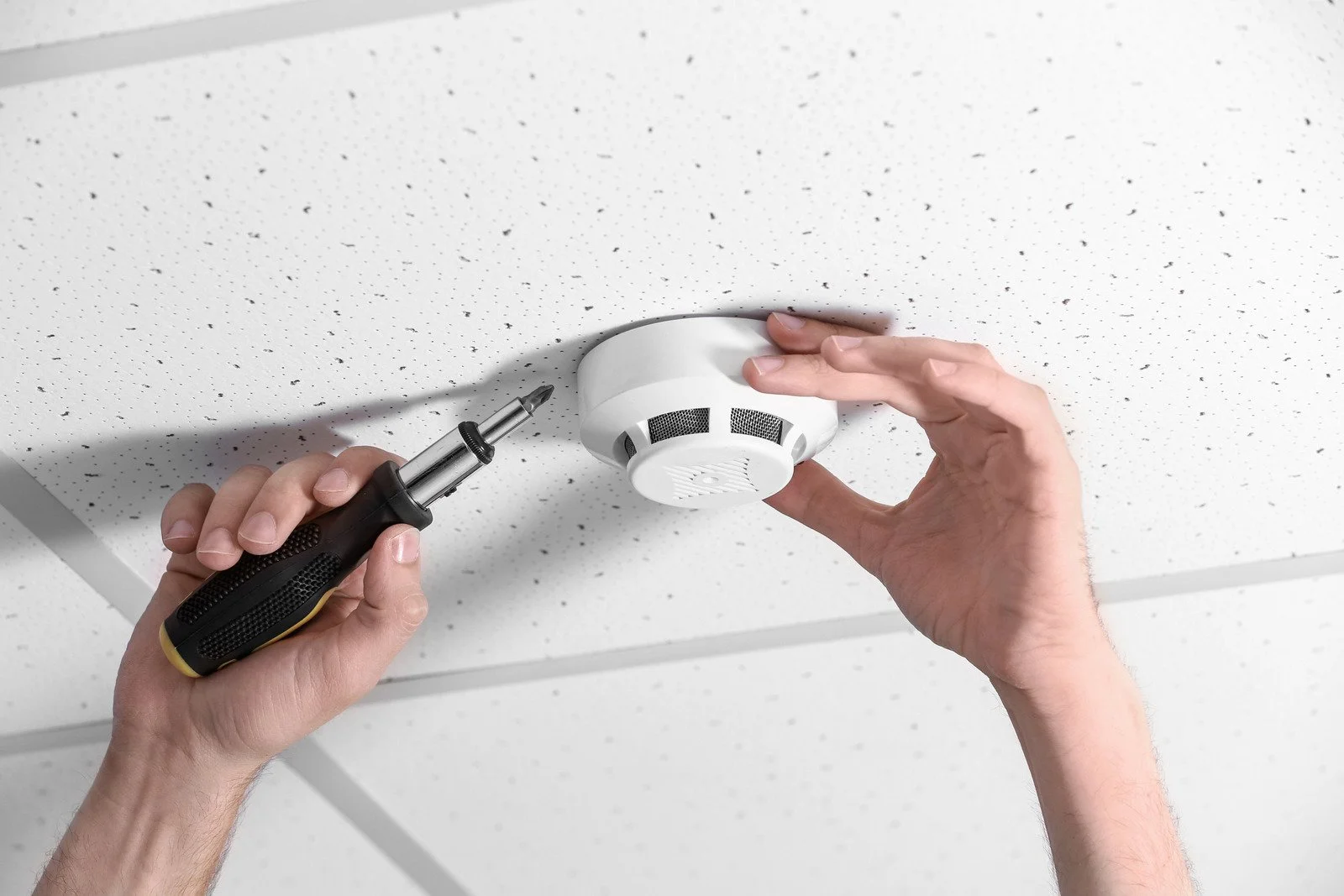 Correct smoke alarm installation in a Gold Coast home