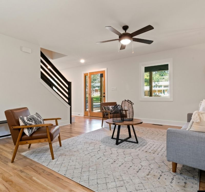 Investment property interior serviced by HUX Electrical, Gold Coast